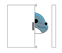Dolphin Koo-chan<everyday conversation2> sticker #9250385