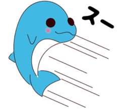 Dolphin Koo-chan<everyday conversation2> sticker #9250386