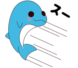 Dolphin Koo-chan<everyday conversation2> sticker #9250386