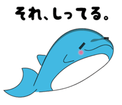 Dolphin Koo-chan<everyday conversation2> sticker #9250388