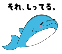 Dolphin Koo-chan<everyday conversation2> sticker #9250388