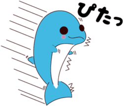 Dolphin Koo-chan<everyday conversation2> sticker #9250397