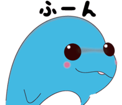 Dolphin Koo-chan<everyday conversation2> sticker #9250401