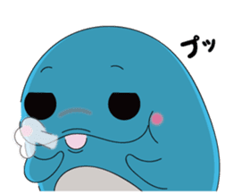 Dolphin Koo-chan<everyday conversation2> sticker #9250403