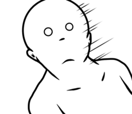 white dangerous guy 4 sticker #9250719