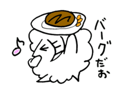 Anytime sheep 2 sticker #9250735