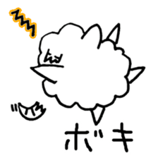 Anytime sheep 2 sticker #9250736