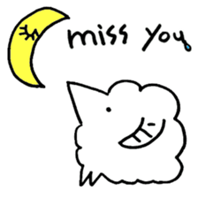 Anytime sheep 2 sticker #9250738