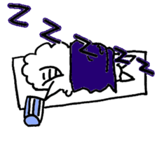 Anytime sheep 2 sticker #9250744