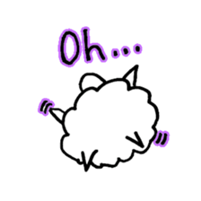 Anytime sheep 2 sticker #9250761