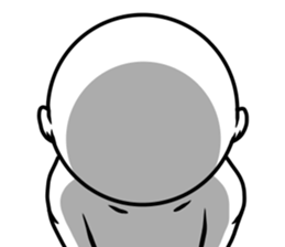 white dangerous guy 3 sticker #9251155