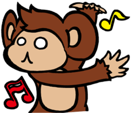 SARU 1gou sticker #9252057