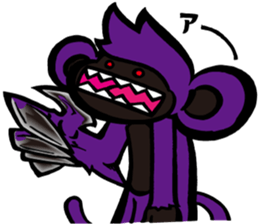 SARU 1gou sticker #9252070