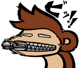 SARU 1gou sticker #9252078