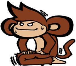 SARU 1gou sticker #9252081