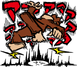 SARU 1gou sticker #9252083