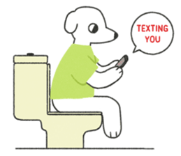 The dogs life sticker #9252491