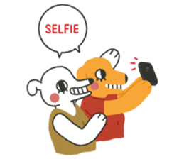 The dogs life sticker #9252502