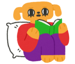 The dogs life sticker #9252509