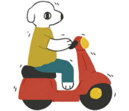 The dogs life sticker #9252510