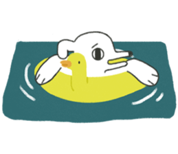The dogs life sticker #9252517