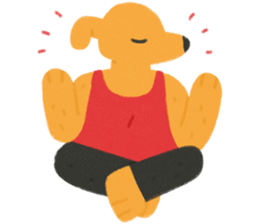 The dogs life sticker #9252519
