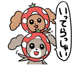 Good friend poodle sticker #9252979