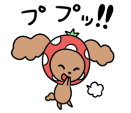 Good friend poodle sticker #9252983