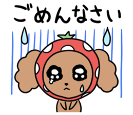 Good friend poodle sticker #9252994