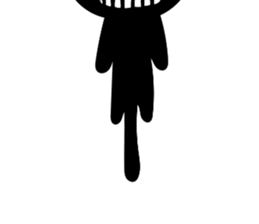 Very black cat 2 sticker #9253367