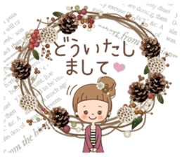 Vintage sticker [from winter to spring] sticker #9253815