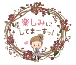 Vintage sticker [from winter to spring] sticker #9253819