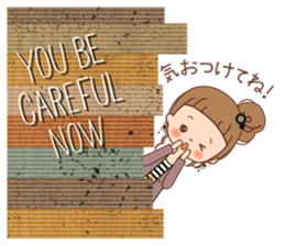 Vintage sticker [from winter to spring] sticker #9253821