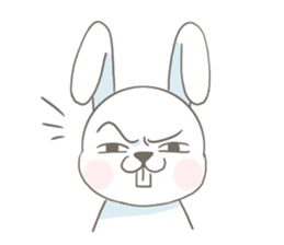 Rabbit is charming sticker #9253971