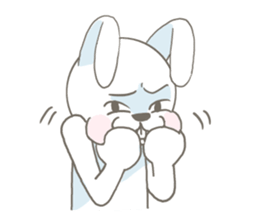 Rabbit is charming sticker #9253983