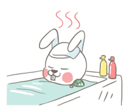 Rabbit is charming sticker #9253991