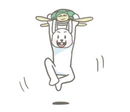 Rabbit is charming sticker #9254003