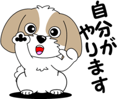 Positive Shih Tzu sticker #9254196