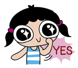 LOVELY J-DAR sticker #9255350