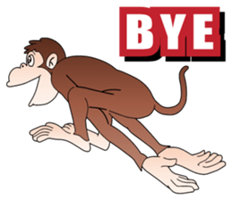 The Monkey Paradise sticker #9255535