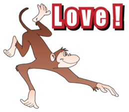 The Monkey Paradise sticker #9255536