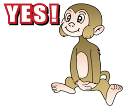 The Monkey Paradise sticker #9255539