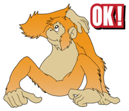 The Monkey Paradise sticker #9255559