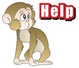 The Monkey Paradise sticker #9255564