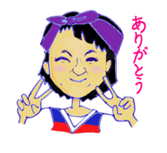 Cute dance Girl sticker #9255849