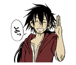 Man to answer though it is troublesome sticker #9255961