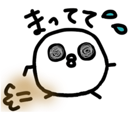 Chick handwriting3 sticker #9256644