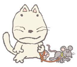 nekoss A Cat / Chat 9 Picture only sticker #9256928