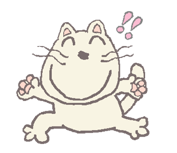 nekoss A Cat / Chat 9 Picture only sticker #9256931