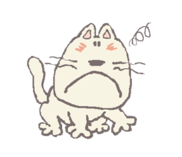 nekoss A Cat / Chat 9 Picture only sticker #9256932